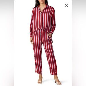 Striped Satin PANTS - Sweet Baby Jamie